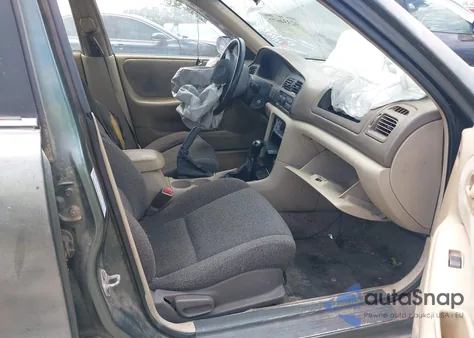 1998 Mazda 626 Es V6/Lx V6 from USA, damaged, VIN 1YVGF22D7W5707322